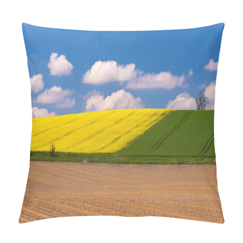 Personality  Beautiful Summer Rural Landscape Pillow Covers