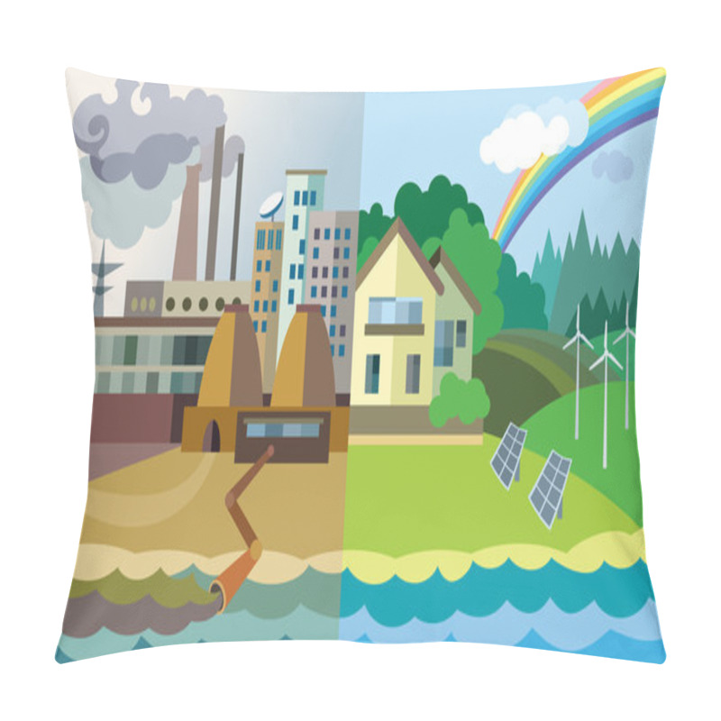 Personality  Environmental Pollution And Environment Protection Pillow Covers