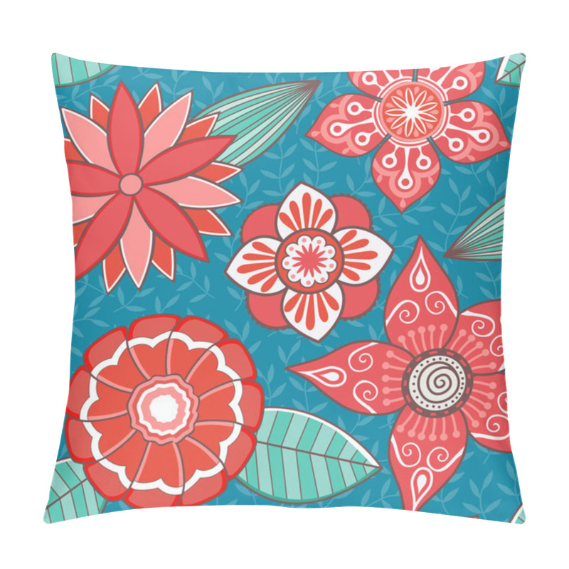 Personality  Romantic Floral Pattern Pillow Covers