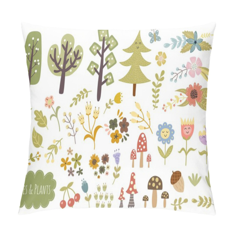 Personality  Trees, Plants And Flowers Collection Pillow Covers