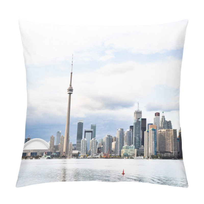 Personality  Toronto Skyline Panoramic Pillow Covers