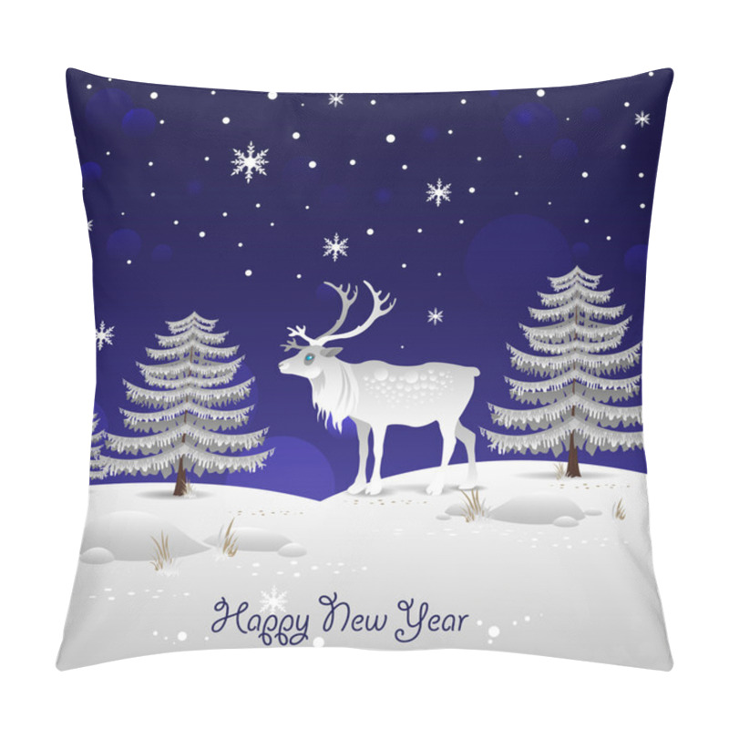 Personality  Deer In Forest Pillow Covers