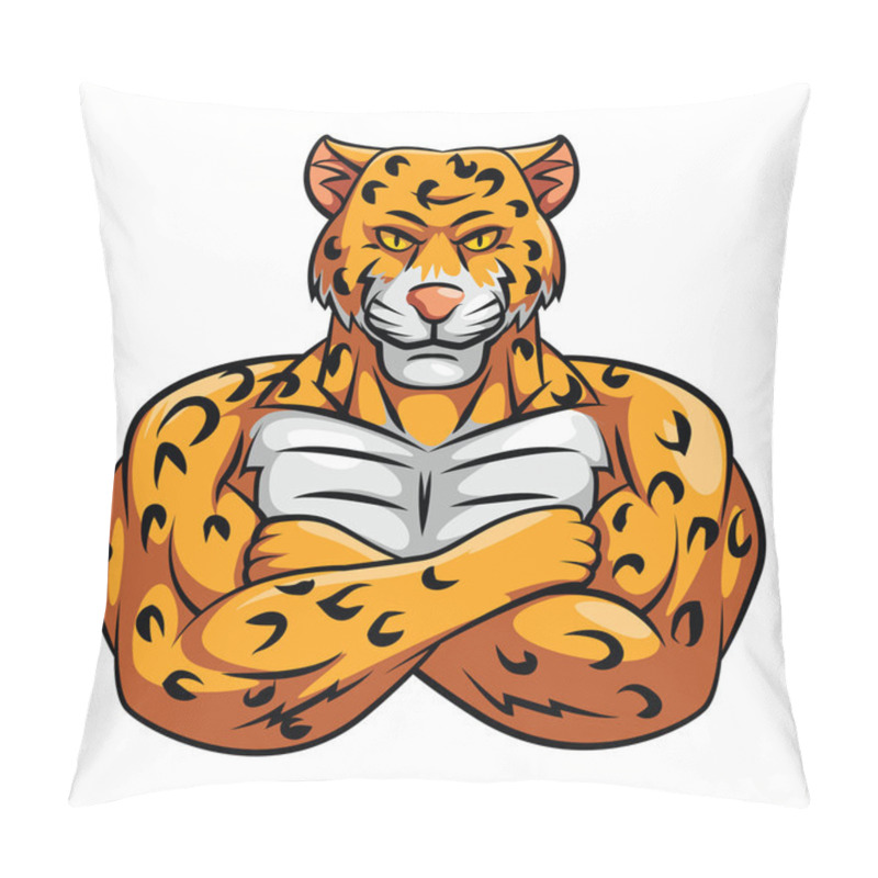 Personality  Big  Serious Cheetah Pillow Covers