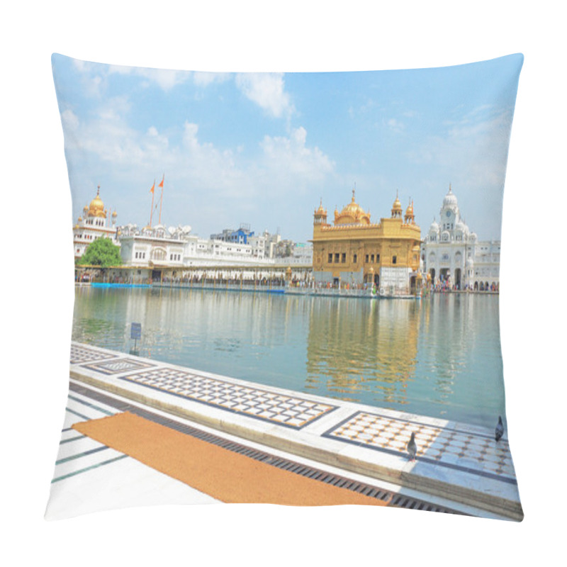 Personality  Amritsar Goldent Temple Complex Punjab India Pillow Covers