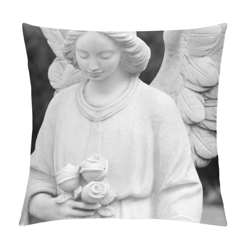 Personality  Angel Sculpture Pillow Covers