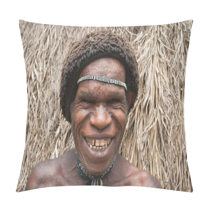 Personality  Unidentified Warriors Of A Papua Pillow Covers