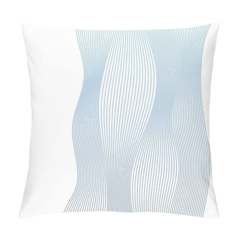 Personality  Wave Design Element Many Parallel Lines Wavy Form13 Pillow Covers