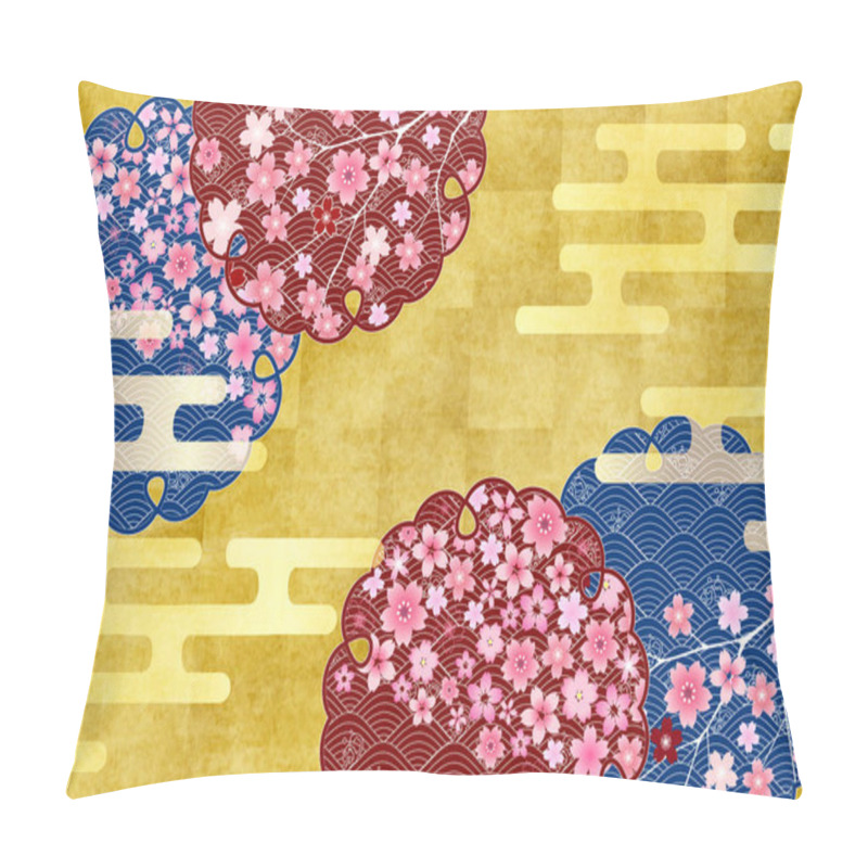 Personality  Cherry Blossoms Japanese Pattern Spring Background  Pillow Covers