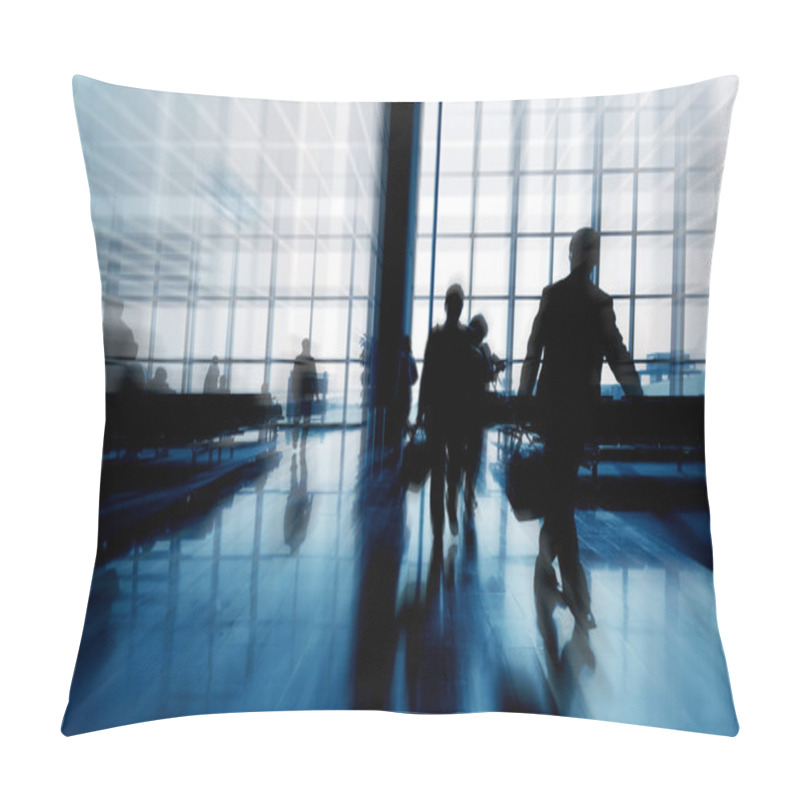 Personality  Business People Walking Pillow Covers