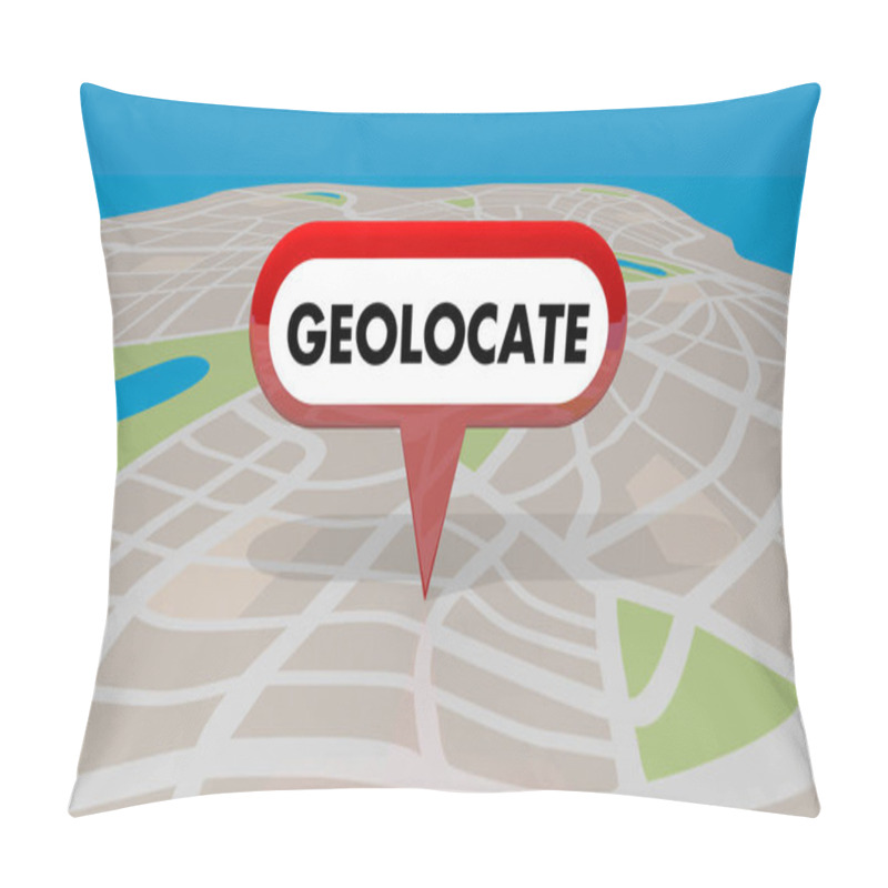 Personality  Geolocate Navigation Map Pin Pillow Covers