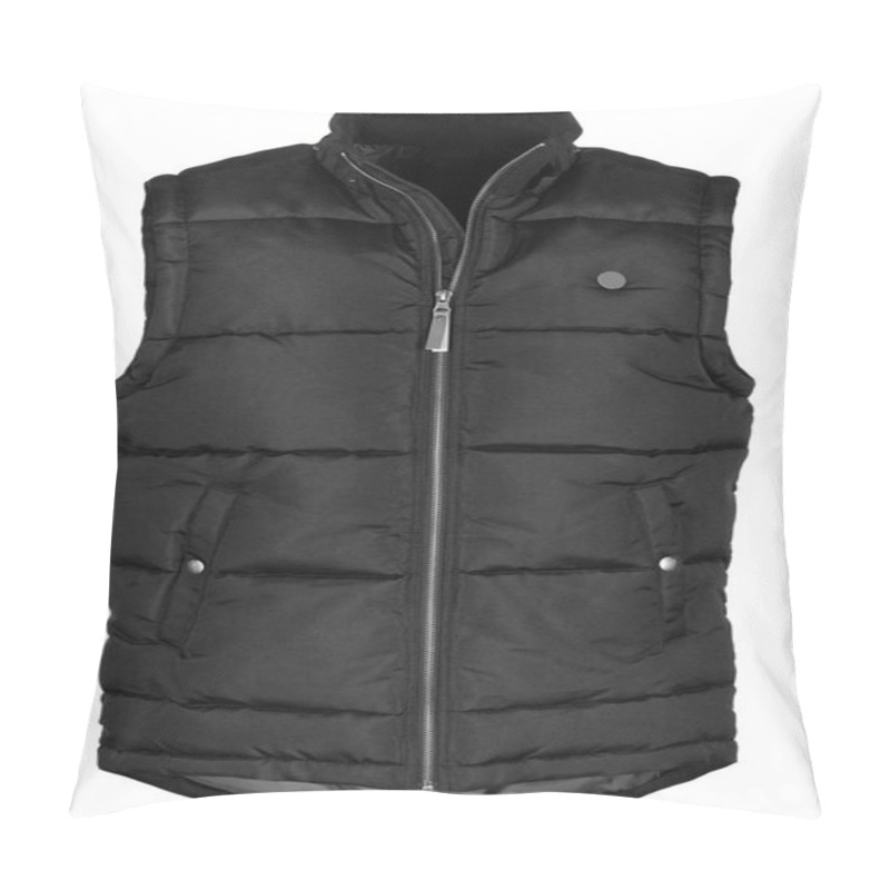 Personality  Front Of Black Warm Waistcoat  Pillow Covers