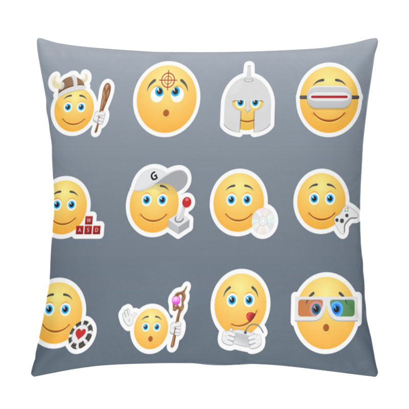 Personality  Emoticons That Play Pillow Covers