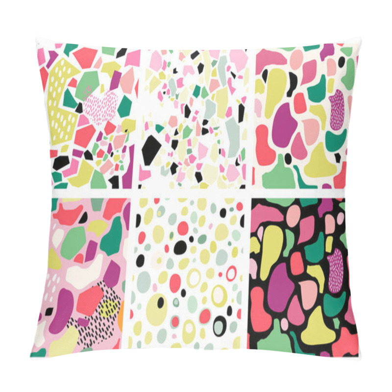 Personality       Terrazzo Seamless Pattern Collection  Pillow Covers