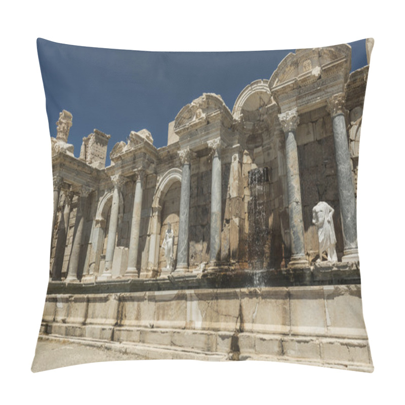 Personality  Antonine Nymphaeum At Sagalassos, Turkey  Pillow Covers