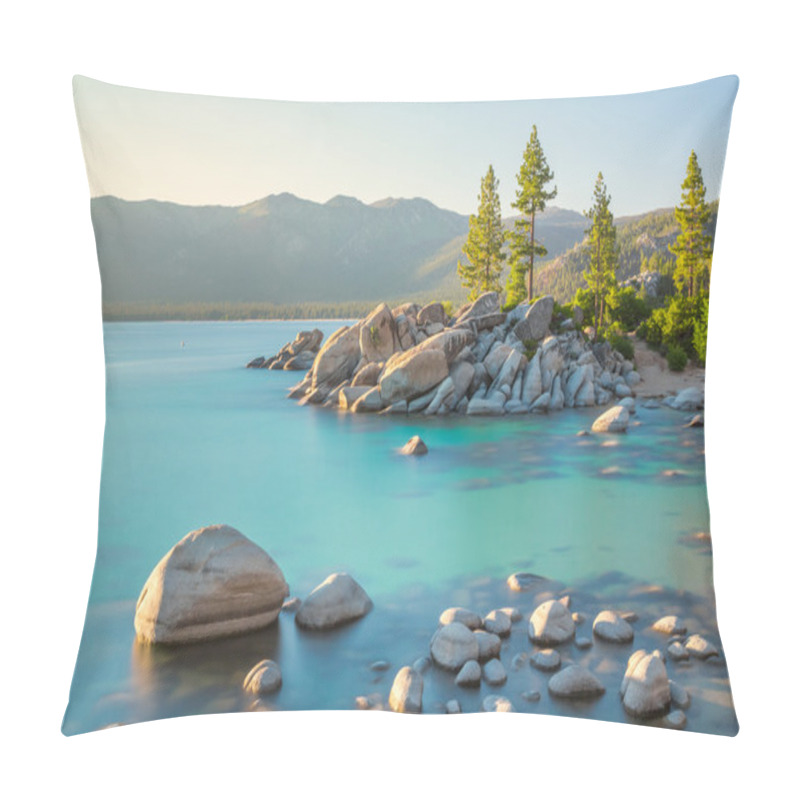 Personality  Lake Tahoe East Shore Pillow Covers