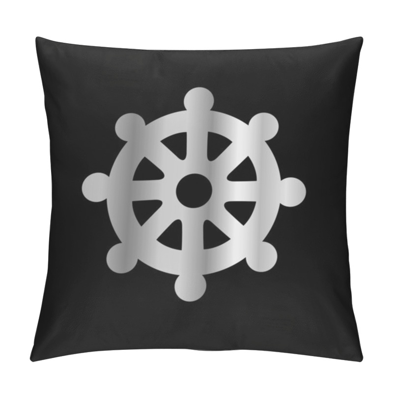 Personality  Wheel Of Dharma- Symbol Buddhism Pillow Covers