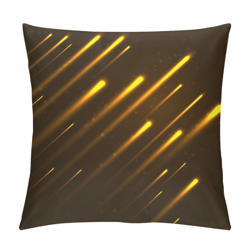 Personality  Bright Abstract Lights Background. Pillow Covers