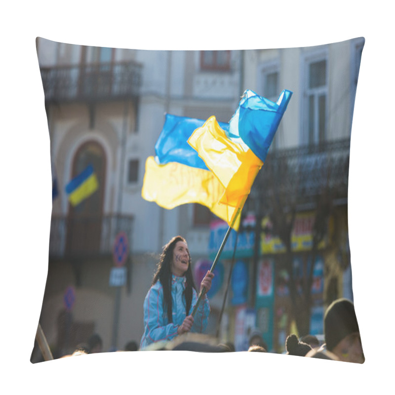 Personality  Protests In Ukraine , Revolution Ukraine, Euro Maidan Pillow Covers