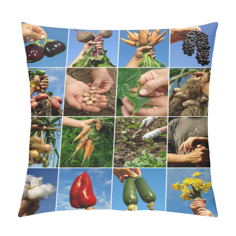 Personality  Hands Collage Pillow Covers