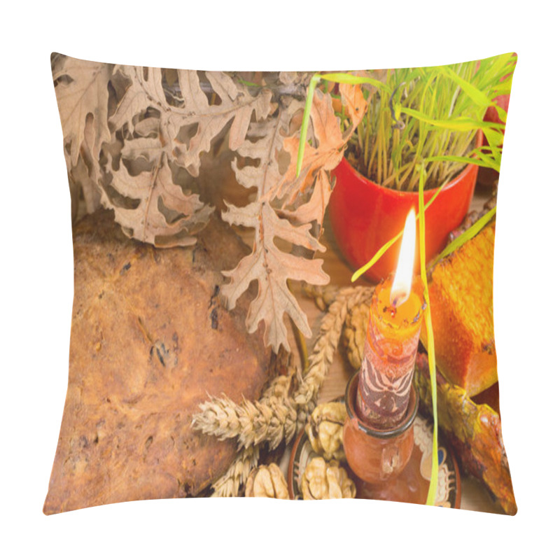 Personality  Orthodox Christmas Offerings With Growing Wheat Pillow Covers