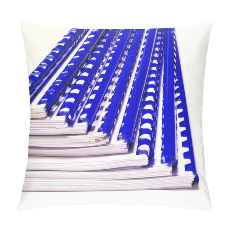 Personality  Documents Bound With Plastic Spiral Pillow Covers