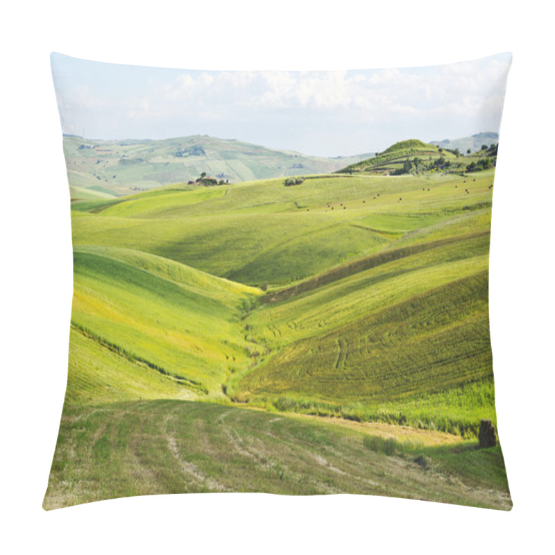 Personality  Hills Of Sicily Pillow Covers