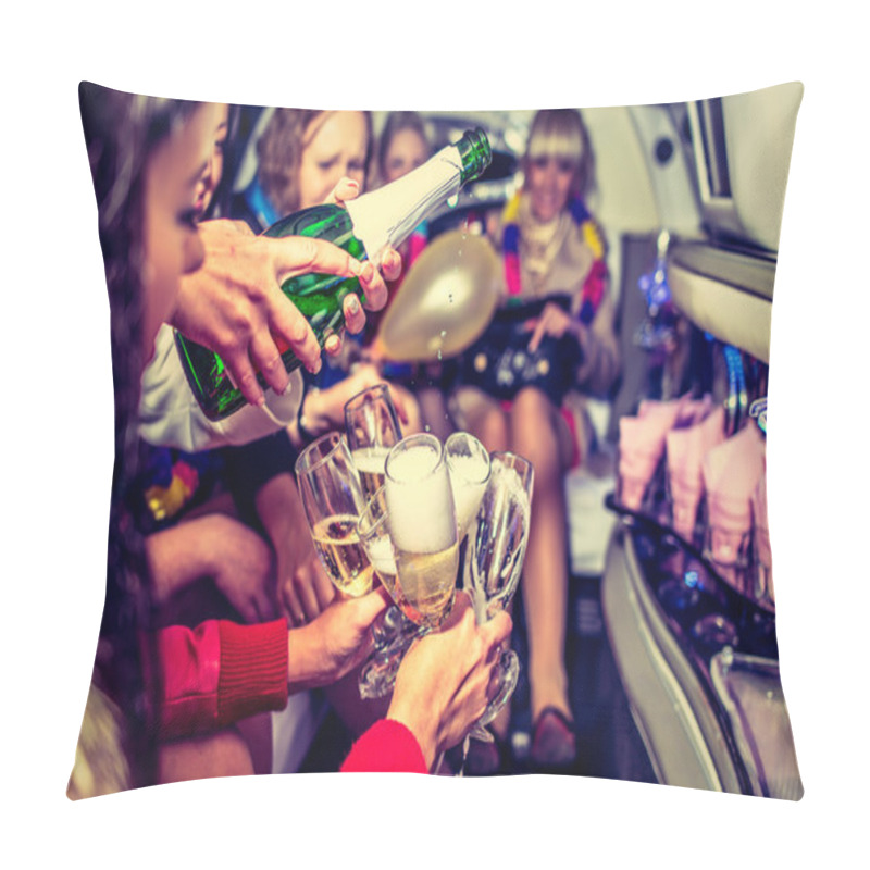 Personality  Hen-party With Champagne Pillow Covers