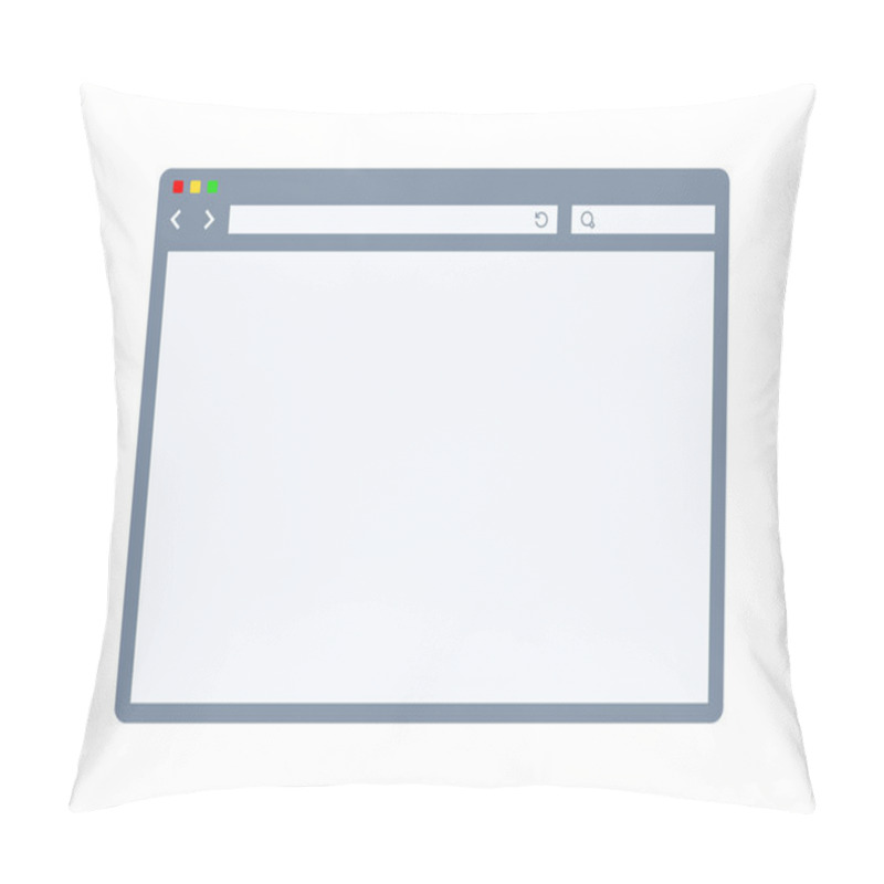 Personality  Internet Browser Template Pillow Covers