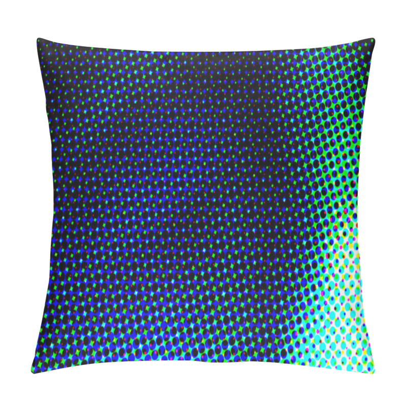 Personality  Chaotic Background With Crazy Directions Of Light Streaks In Blue And Red For Concepts About Movement Pillow Covers