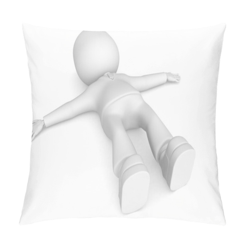 Personality  Carefully Here I Lie Pillow Covers