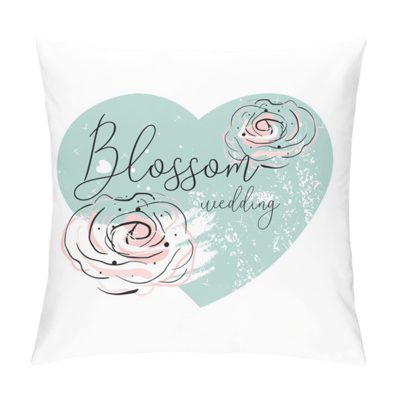 Personality  Romantic Rose Border Design Pillow Covers