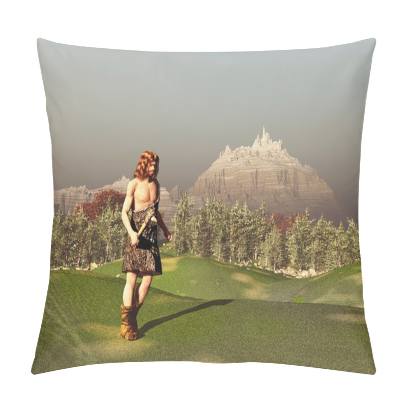 Personality  Caveman Pillow Covers