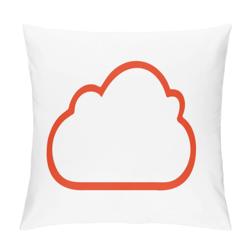 Personality  Cloud Server Data Storage Hack Problem Pillow Covers