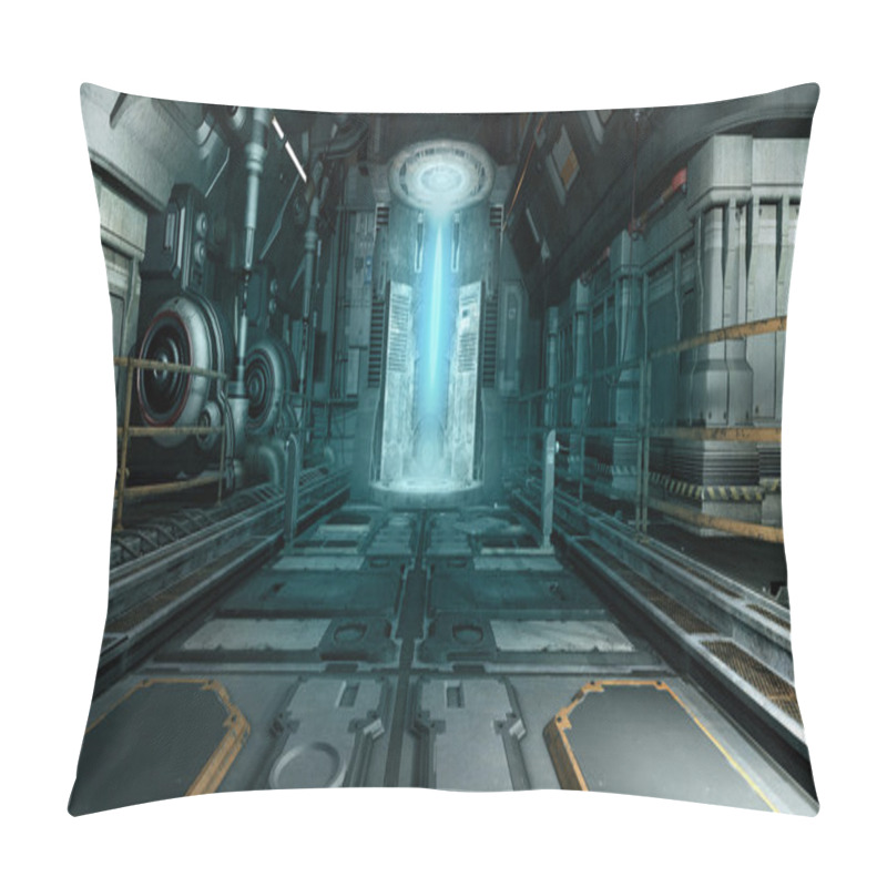 Personality  Spaceship Interior Pillow Covers