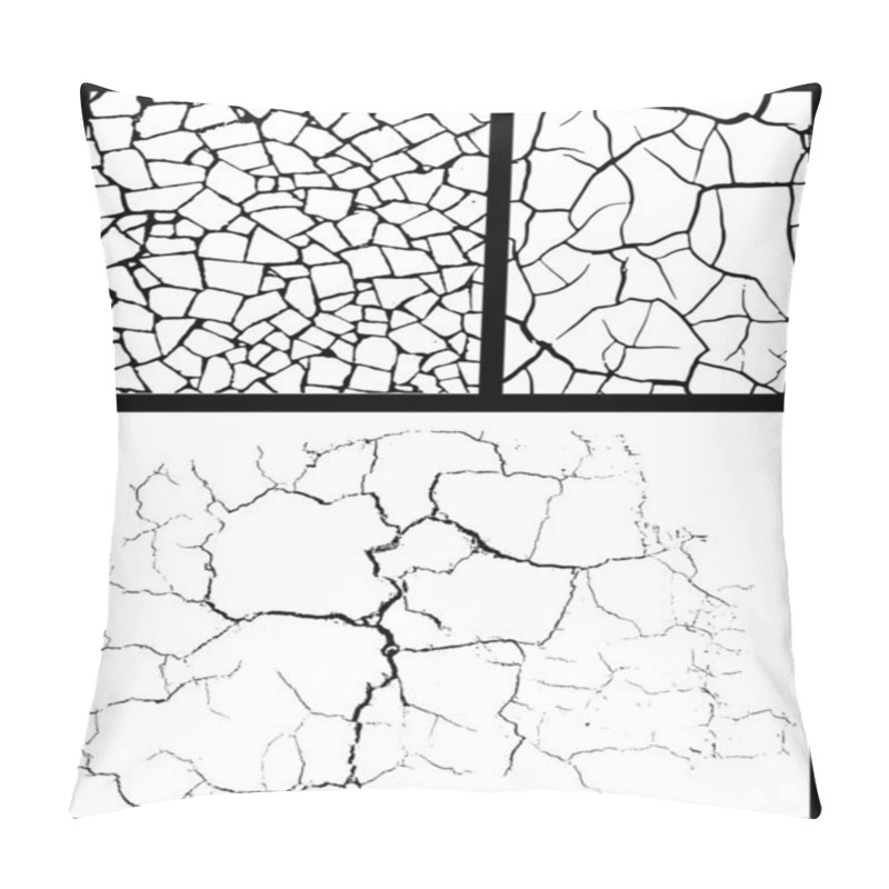 Personality  Cracked Background Set Pillow Covers