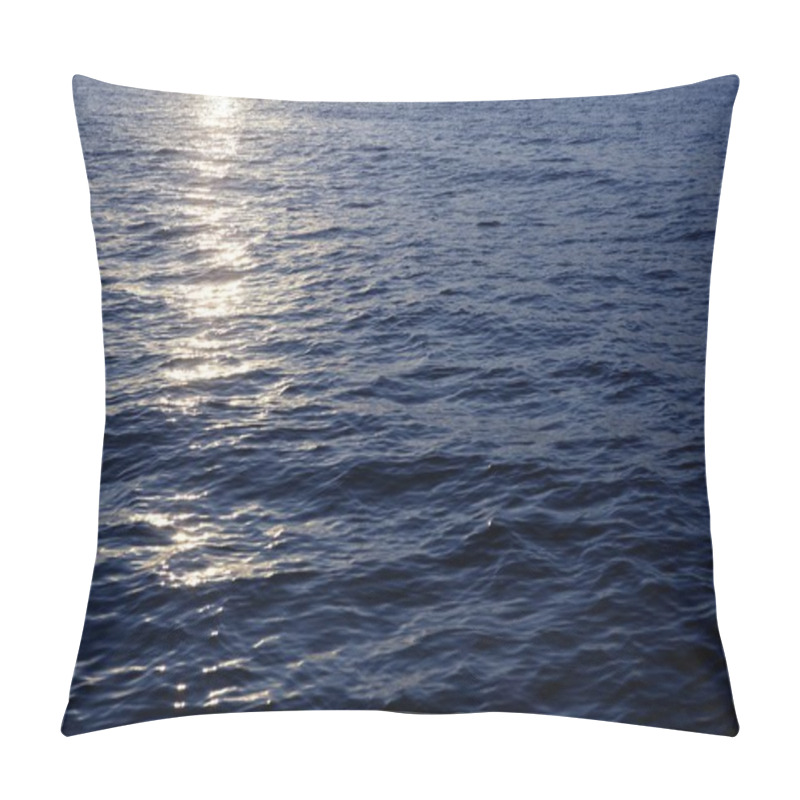 Personality  Morning Mediterranean Blue Seascape, Spain Pillow Covers