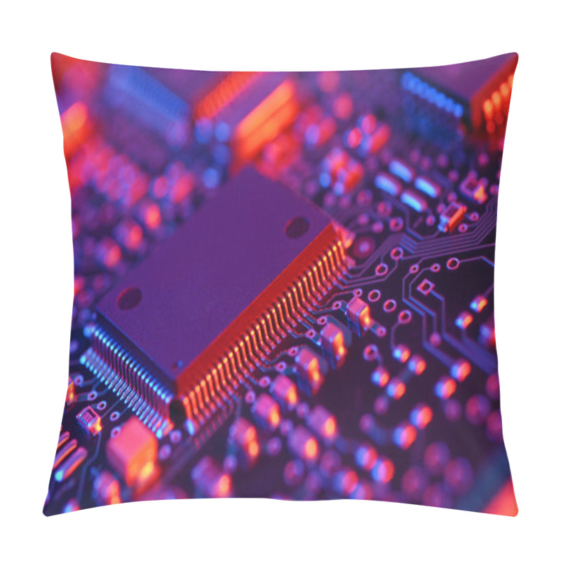 Personality  High Tech Mother Board Pillow Covers