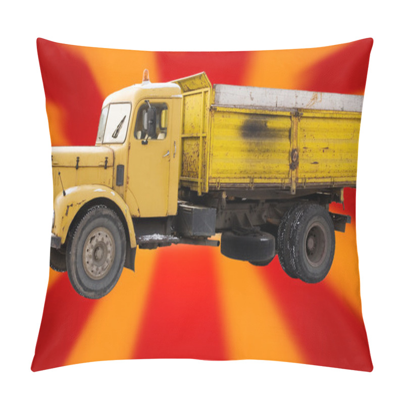 Personality  Retro Truck From World War II Pillow Covers