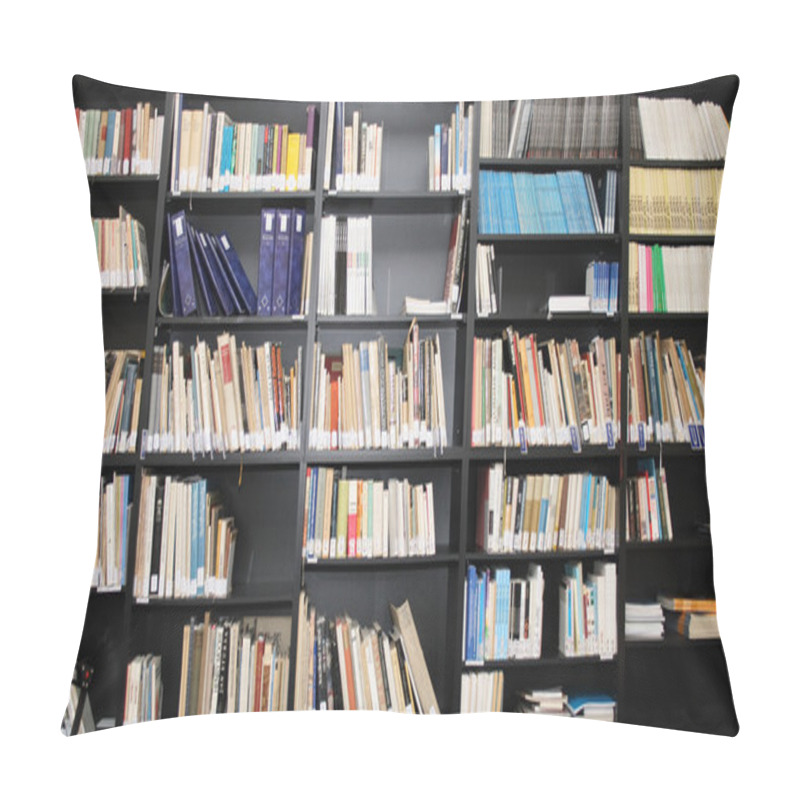 Personality  Books In Library Pillow Covers