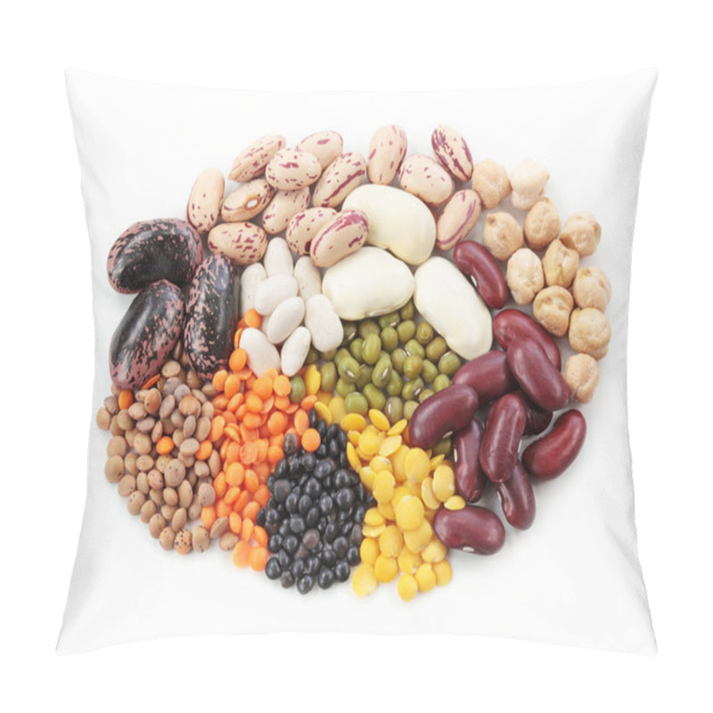 Personality  Group Of Beans And Lentils Pillow Covers