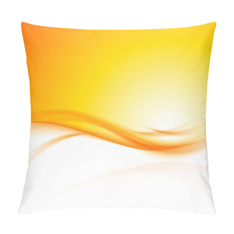 Personality  Orange Background Pillow Covers