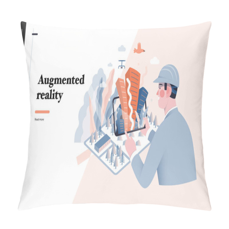 Personality  Technology Topic Illustration Pillow Covers