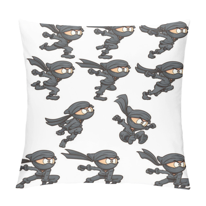 Personality  Cartoon Ninja Pillow Covers