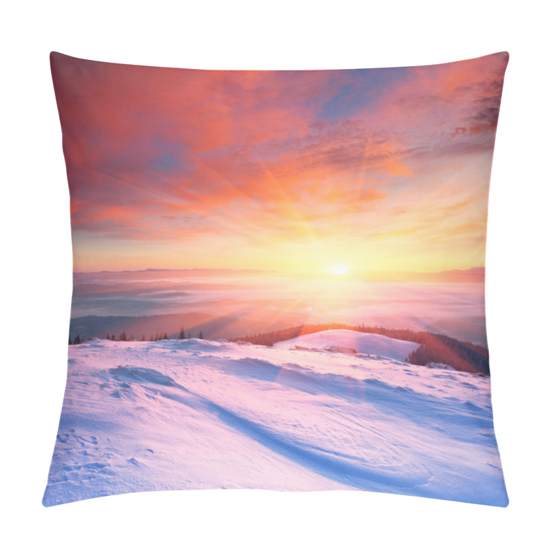 Personality  Winter Landscape Pillow Covers