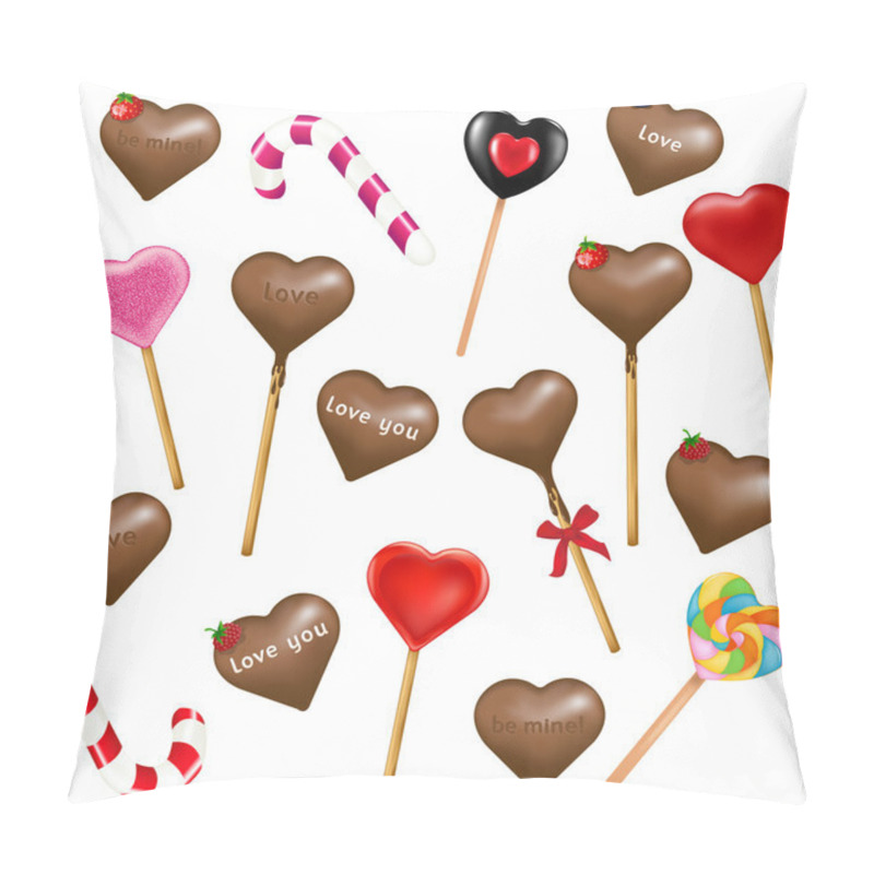 Personality  Lollipops And Sweets Pillow Covers