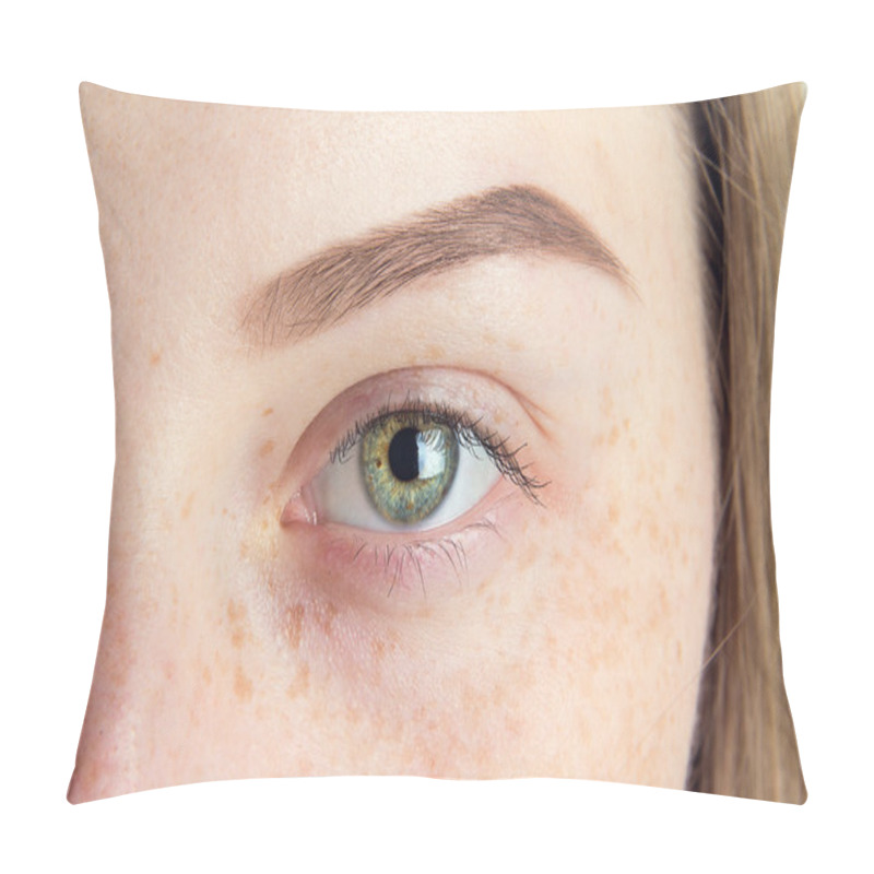 Personality  Eye Brow Close Up Pillow Covers