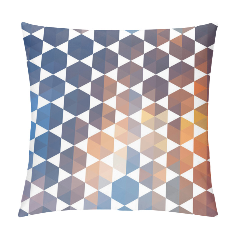 Personality  Retro Pattern Of Geometric Shapes Pillow Covers