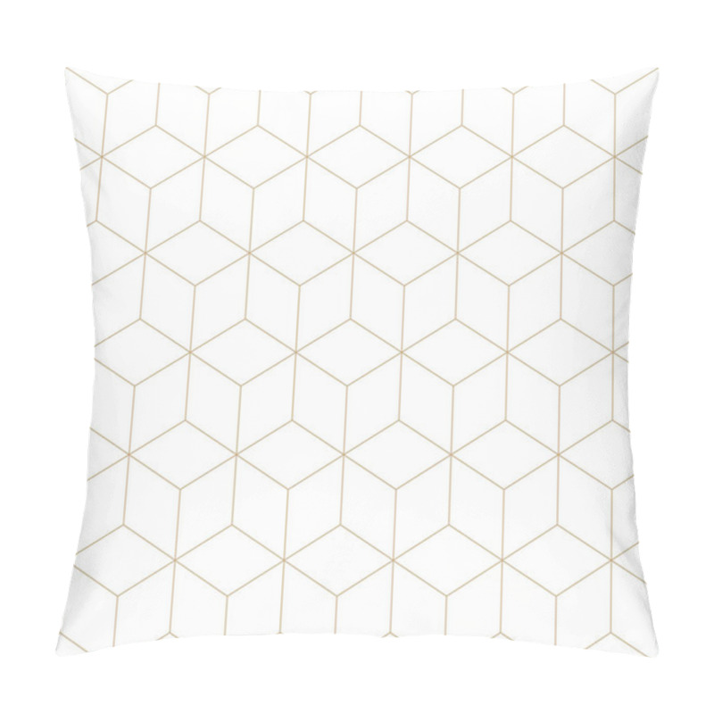 Personality  Sacred Geometry Grid Graphic Deco Hexagon Pattern Pillow Covers