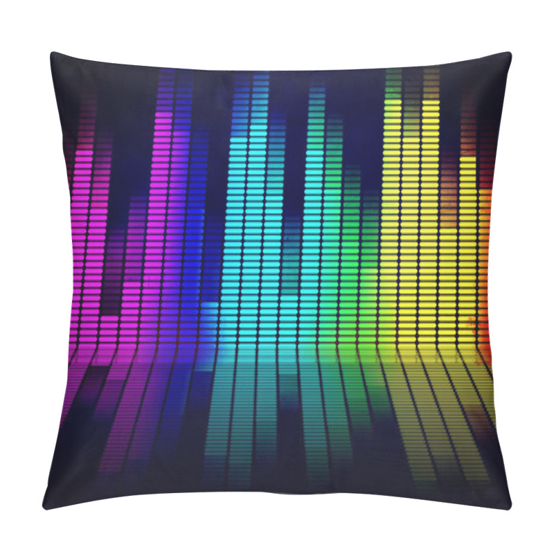 Personality  Music Equalizer Pillow Covers