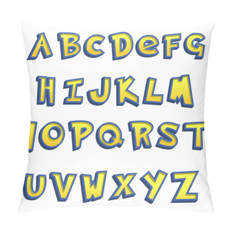 Personality  Cartoon Lettering Design Pillow Covers